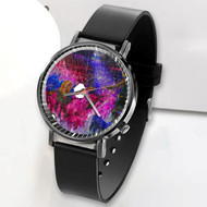 Onyourcases Luv is Rage Lil Uzi Vert Custom Watch Awesome Unisex Black Classic Plastic Quartz Watch for Men Women Top Brand Premium with Gift Box Watches