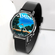 Onyourcases Macklemore Gemini Custom Watch Awesome Unisex Black Classic Plastic Quartz Watch for Men Women Top Brand Premium with Gift Box Watches