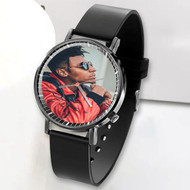 Onyourcases Masego Custom Watch Awesome Unisex Black Classic Plastic Quartz Watch for Men Women Top Brand Premium with Gift Box Watches