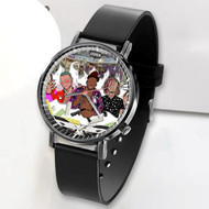 Onyourcases MOB Splash Zanotti Feat Lil Pump Ri FF RAFF Custom Watch Awesome Unisex Black Classic Plastic Quartz Watch for Men Women Top Brand Premium with Gift Box Watches
