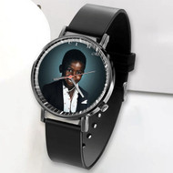 Onyourcases Mr Davis Gucci Mane Custom Watch Awesome Unisex Black Classic Plastic Quartz Watch for Men Women Top Brand Premium with Gift Box Watches