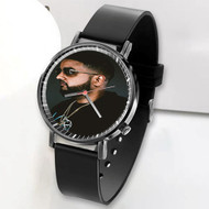 Onyourcases NAV Custom Watch Awesome Unisex Black Classic Plastic Quartz Watch for Men Women Top Brand Premium with Gift Box Watches