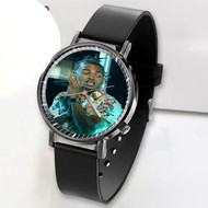Onyourcases Ozuna Custom Watch Awesome Unisex Black Classic Plastic Quartz Watch for Men Women Top Brand Premium with Gift Box Watches
