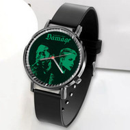 Onyourcases PARTYNEXTDOOR Halsey Damage Custom Watch Awesome Unisex Black Classic Plastic Quartz Watch for Men Women Top Brand Premium with Gift Box Watches
