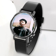 Onyourcases Playboi Carti Custom Watch Awesome Unisex Black Classic Plastic Quartz Watch for Men Women Top Brand Premium with Gift Box Watches