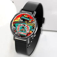 Onyourcases Run The Jewels Panther Like A Panther Custom Watch Awesome Unisex Black Classic Plastic Quartz Watch for Men Women Top Brand Premium with Gift Box Watches