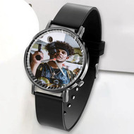 Onyourcases Smokepurpp Custom Watch Awesome Unisex Black Classic Plastic Quartz Watch for Men Women Top Brand Premium with Gift Box Watches