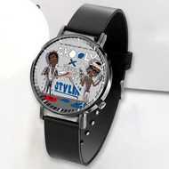 Onyourcases Stylin Skooly Feat Young Thug Custom Watch Awesome Unisex Black Classic Plastic Quartz Watch for Men Women Top Brand Premium with Gift Box Watches