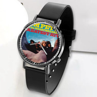 Onyourcases Tom Petty the Heartbreakers Custom Watch Awesome Unisex Black Classic Plastic Quartz Watch for Men Women Top Brand Premium with Gift Box Watches