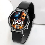 Onyourcases Water Joe Gifted Feat Quavo Gucci Mane Custom Watch Awesome Unisex Black Classic Plastic Quartz Watch for Men Women Top Brand Premium with Gift Box Watches