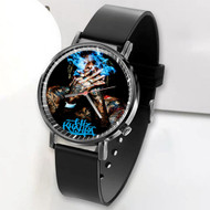 Onyourcases Wiz Khalifa Custom Watch Awesome Unisex Black Classic Plastic Quartz Watch for Men Women Top Brand Premium with Gift Box Watches