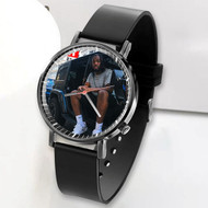 Onyourcases YBR Iamsu Custom Watch Awesome Unisex Black Classic Plastic Quartz Watch for Men Women Top Brand Premium with Gift Box Watches