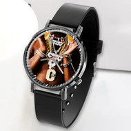 Onyourcases Yo Gotti Rake It Up Custom Watch Awesome Unisex Black Classic Plastic Quartz Watch for Men Women Top Brand Premium with Gift Box Watches