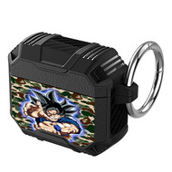 Onyourcases Goku Ultra Instinct Bape Dragon Ball Super Custom Personalized AirPods Case Shockproof Cover Awesome The Best Smart Protective Cover With Ring AirPods Gen 1 2 3 Pro Black Colors Bluetooth