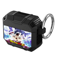 Onyourcases Goku Ultra Instinct Mastered DBS Custom Personalized AirPods Case Shockproof Cover Awesome The Best Smart Protective Cover With Ring AirPods Gen 1 2 3 Pro Black Colors Bluetooth