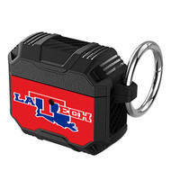Onyourcases Louisiana Tech Bulldogs Custom Personalized AirPods Case Shockproof Cover Awesome The Best Smart Protective Cover With Ring AirPods Gen 1 2 3 Pro Black Colors Bluetooth