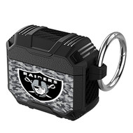 Onyourcases oakland raiders Custom Personalized AirPods Case Shockproof Cover Awesome The Best Smart Protective Cover With Ring AirPods Gen 1 2 3 Pro Black Colors Bluetooth