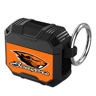 Onyourcases Oregon State Beavers Custom Personalized AirPods Case Shockproof Cover Awesome The Best Smart Protective Cover With Ring AirPods Gen 1 2 3 Pro Black Colors Bluetooth