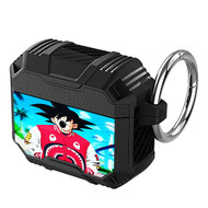 Onyourcases Son Goku Bape Custom Personalized AirPods Case Shockproof Cover Awesome The Best Smart Protective Cover With Ring AirPods Gen 1 2 3 Pro Black Colors Bluetooth