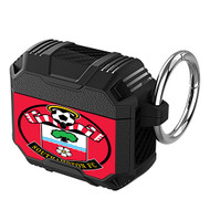 Onyourcases Southampton FC Custom Personalized AirPods Case Shockproof Cover Awesome The Best Smart Protective Cover With Ring AirPods Gen 1 2 3 Pro Black Colors Bluetooth