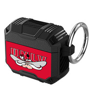Onyourcases UNLV Rebels Custom Personalized AirPods Case Shockproof Cover Awesome The Best Smart Protective Cover With Ring AirPods Gen 1 2 3 Pro Black Colors Bluetooth