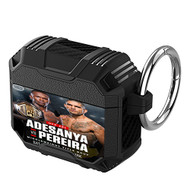 Onyourcases UFC 281 Adesanya vs Pereira 2 Custom Personalized AirPods Case Shockproof Cover Awesome Top Brand Smart Protective Best Cover With Ring AirPods Bluetooth Gen 1 2 3 Pro Black Colors