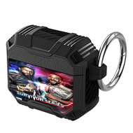 Onyourcases WWE Survivor Series Roman Reigns vs Big E Custom Personalized AirPods Case Shockproof Cover Awesome Top Brand Smart Protective Best Cover With Ring AirPods Bluetooth Gen 1 2 3 Pro Black Colors