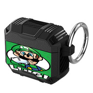 Onyourcases Luigi Super Mario Bros Nintendo Custom Personalized AirPods Case Shockproof Cover Awesome Smart Top Brand Protective Best Cover With Ring AirPods Bluetooth Gen 1 2 3 Pro Black Colors