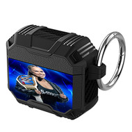 Onyourcases Ronda Rousey WWE Wrestle Mania Custom Personalized AirPods Case Shockproof Cover Awesome Smart Top Brand Protective Best Cover With Ring AirPods Bluetooth Gen 1 2 3 Pro Black Colors