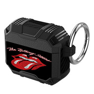 Onyourcases The Rolling Stones Classic Logo Custom Personalized AirPods Case Shockproof Cover Awesome Smart Top Brand Protective Best Cover With Ring AirPods Bluetooth Gen 1 2 3 Pro Black Colors