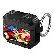 Onyourcases Kamina Tengen Toppa Gurren Lagann Custom Personalized AirPods Case Shockproof Cover Awesome Smart Protective Best Top Brands Cover With Ring AirPods Bluetooth Gen 1 2 3 Pro Black Colors