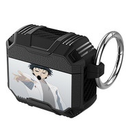 Onyourcases Rintaro Okabe Steins Gate Custom Personalized AirPods Case Shockproof Cover Awesome Smart Protective Best Top Brands Cover With Ring AirPods Bluetooth Gen 1 2 3 Pro Black Colors