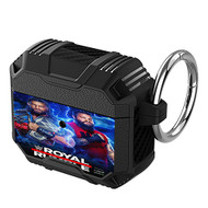 Onyourcases Roman Reigns vs Kevin Owens WWE Royal Rumble Custom Personalized AirPods Case Shockproof Cover Awesome Smart Protective Best Top Brands Cover With Ring AirPods Bluetooth Gen 1 2 3 Pro Black Colors