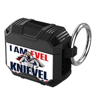 Onyourcases Evel Knievel Custom Personalized AirPods Case Shockproof Cover Awesome Smart Protective Best Cover Top Brand With Ring AirPods Bluetooth Gen 1 2 3 Pro Black Colors