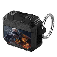 Onyourcases Geralt Trophies The Witcher 3 Wild Hunt Custom Personalized AirPods Case Shockproof Cover Awesome Smart Protective Best Cover Top Brand With Ring AirPods Bluetooth Gen 1 2 3 Pro Black Colors