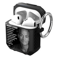 Onyourcases David Goggins Quotes On Motivation Custom Personalized AirPods Case Shockproof Cover Awesome Smart Protective Best Cover With Top Brand Ring AirPods Bluetooth Gen 1 2 3 Pro Black Colors