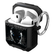 Onyourcases Game of Thrones Winter is Here Custom Personalized AirPods Case Shockproof Cover Awesome Smart Protective Best Cover With Top Brand Ring AirPods Bluetooth Gen 1 2 3 Pro Black Colors