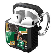 Onyourcases Jayson Tatum Boston Celtics NBA Custom Personalized AirPods Case Shockproof Cover Awesome Smart Protective Best Cover With Top Brand Ring AirPods Bluetooth Gen 1 2 3 Pro Black Colors
