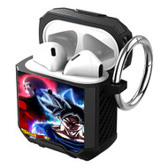 Onyourcases Jiren vs Goku Ultra Instinct Custom Personalized AirPods Case Shockproof Cover Awesome Smart Protective Best Cover With Top Brand Ring AirPods Bluetooth Gen 1 2 3 Pro Black Colors