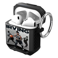Onyourcases Kyrie Irving Brooklyn Nets NBA Custom Personalized AirPods Case Shockproof Cover Awesome Smart Protective Best Cover With Top Brand Ring AirPods Bluetooth Gen 1 2 3 Pro Black Colors