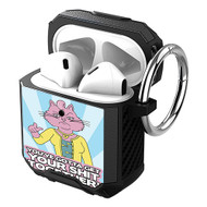 Onyourcases Princess Caroline Rick and Morty Get Your Shits Together Custom Personalized AirPods Case Shockproof Cover Awesome Smart Protective Best Cover With Top Brand Ring AirPods Bluetooth Gen 1 2 3 Pro Black Colors