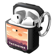 Onyourcases Visit Tatooine Star Wars Custom Personalized AirPods Case Shockproof Cover Awesome Smart Protective Best Cover With Top Brand Ring AirPods Bluetooth Gen 1 2 3 Pro Black Colors