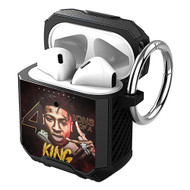 Onyourcases Youngboy Never Broke Again 4 Sons of a King Custom Personalized AirPods Case Shockproof Cover Awesome Smart Protective Best Cover With Top Brand Ring AirPods Bluetooth Gen 1 2 3 Pro Black Colors