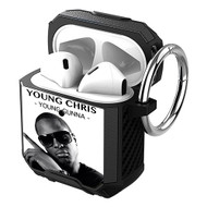 Onyourcases Young Chris Custom Personalized AirPods Case Shockproof Cover Awesome Smart Protective Best Cover With Ring Top Brand AirPods Bluetooth Gen 1 2 3 Pro Black Colors