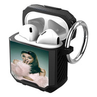 Onyourcases Ariana Grande Photo Custom Personalized AirPods Case Shockproof Cover Brand New Awesome Smart Protective Best Cover With Ring AirPods Bluetooth Gen 1 2 3 Pro Black Colors