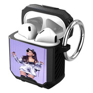 Onyourcases Ariana Grande Sing Custom Personalized AirPods Case Shockproof Cover Brand New Awesome Smart Protective Best Cover With Ring AirPods Bluetooth Gen 1 2 3 Pro Black Colors