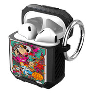 Onyourcases Disney Alice In Wonderland Custom Personalized AirPods Case Shockproof Cover Brand New Awesome Smart Protective Best Cover With Ring AirPods Bluetooth Gen 1 2 3 Pro Black Colors