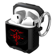 Onyourcases Fullmetal Alchemist Logo Custom Personalized AirPods Case Shockproof Cover Brand New Awesome Smart Protective Best Cover With Ring AirPods Bluetooth Gen 1 2 3 Pro Black Colors