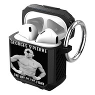 Onyourcases Georges St Pierre Custom Personalized AirPods Case Shockproof Cover Brand New Awesome Smart Protective Best Cover With Ring AirPods Bluetooth Gen 1 2 3 Pro Black Colors