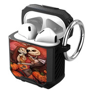 Onyourcases Jack and Sally Custom Personalized AirPods Case Shockproof Cover Brand New Awesome Smart Protective Best Cover With Ring AirPods Bluetooth Gen 1 2 3 Pro Black Colors
